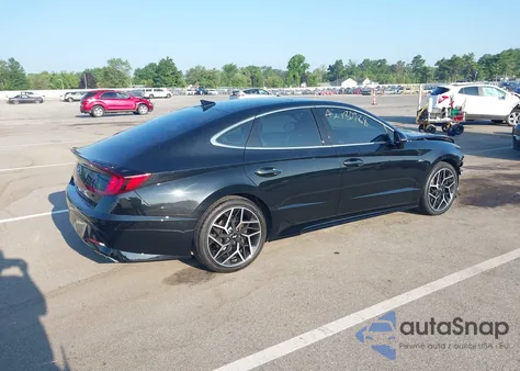 2021 Hyundai Sonata N Line from USA, damaged, VIN 5NPEK4JC1MH131253